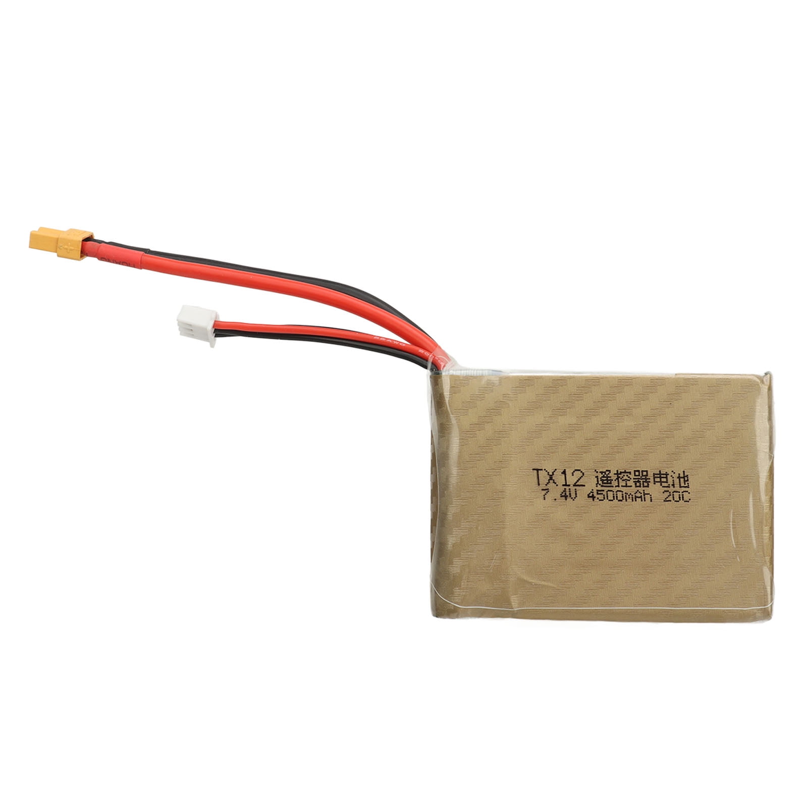 7.4V 2S 4500mah Lipo Battery Overcharge Short Circuit Protection for