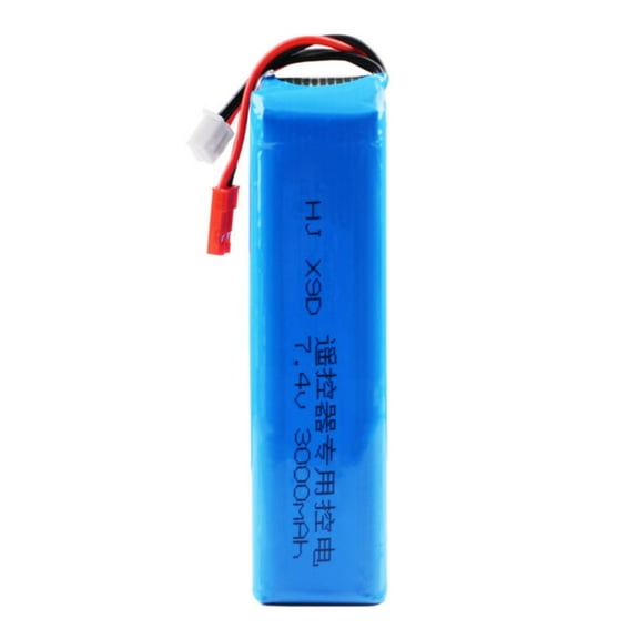 7.4V 3000mAh 8C 2S Rechargeable Lipo Battery for Frsky Taranis X9D Plus Radiolink Transmitter RC Toys