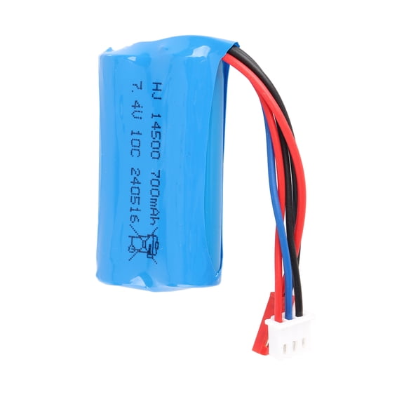 7.4V 700mAh Lipo Battery With JST Plug, Ideal For 1/24 RC Cars AXIAL SCX24 Upgrades