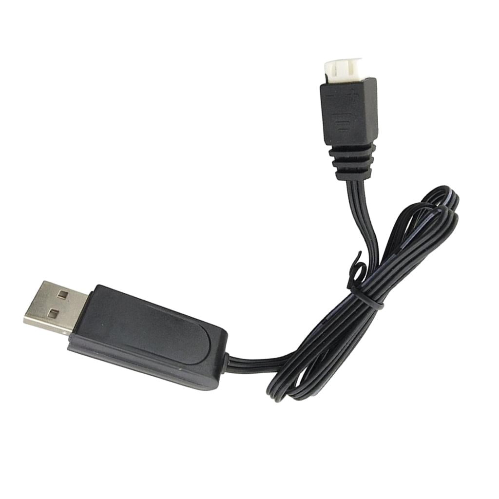 USB-Ladekabel Für 2S 7,4V RC Drohnen-Akku | Ladegerät Mit Rotem LED-Licht | Kompatibel Mit H501S, Bugs, MJX & Mehr