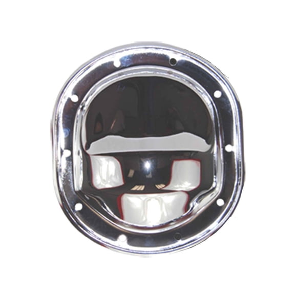 7.5" 10-Bolt Chrome Steel Differential Cover for Ford