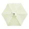 thumbnail image 1 of Bibana Replacement Canopy for 7.5ft Patio Umbrella, Market Umbrella Top with 6 Ribs, Outdoor Umbrella Cover (Beige), 1 of 6