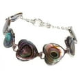 thumbnail image 1 of 7.5 - 8.5 Inches Heart Abalone Shell Fashion Bracelet For Jewelry Making, 1 of 1