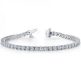 thumbnail image 1 of 7.5 CT Round Diamond Solid Gold Fine Tennis Bracelet, 1 of 1