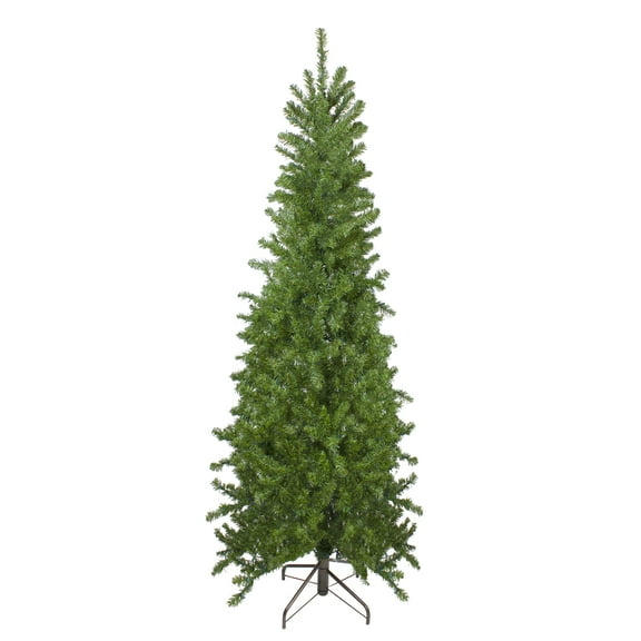 7.5' Canadian Pine Artificial Pencil Christmas Tree - Unlit