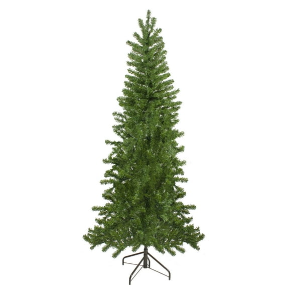 Northlight Slim Canadian Pine Artificial Christmas Wall Tree - 7.5' - Unlit