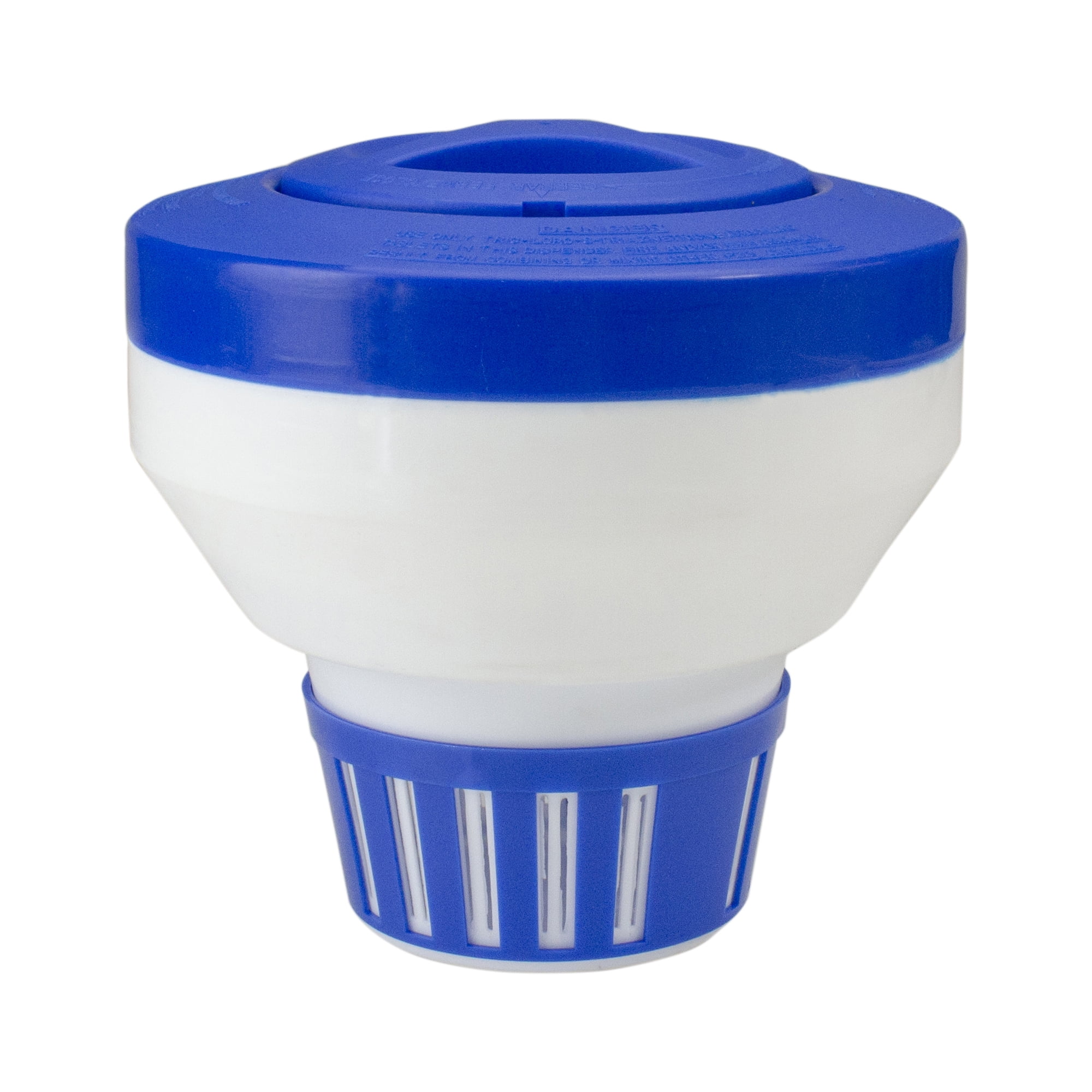 Northlight Floating Swimming Pool Chlorine Dispenser 7.5" - Blue/White ...