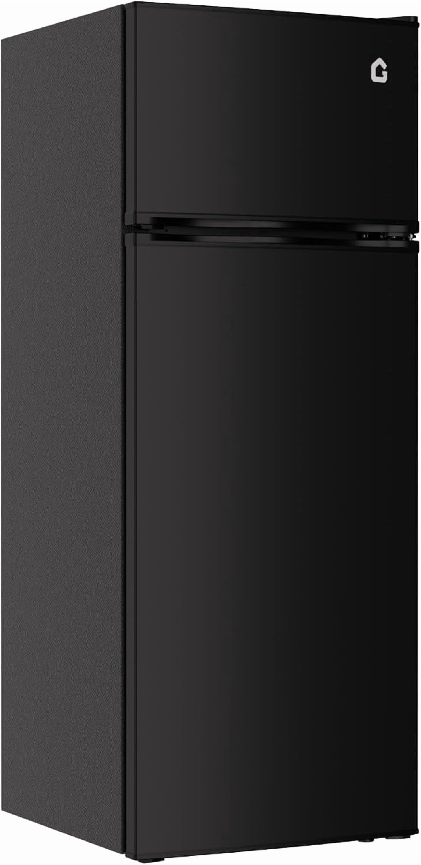 7.5 Cu.Ft Energy-Efficient Compact Refrigerator with Freezer, Mini Fridge Quiet Adjustable Thermostat Removable Shelf Double Door, Small Freezer Perfect for Dorm, Apartment, Office, Bedroom