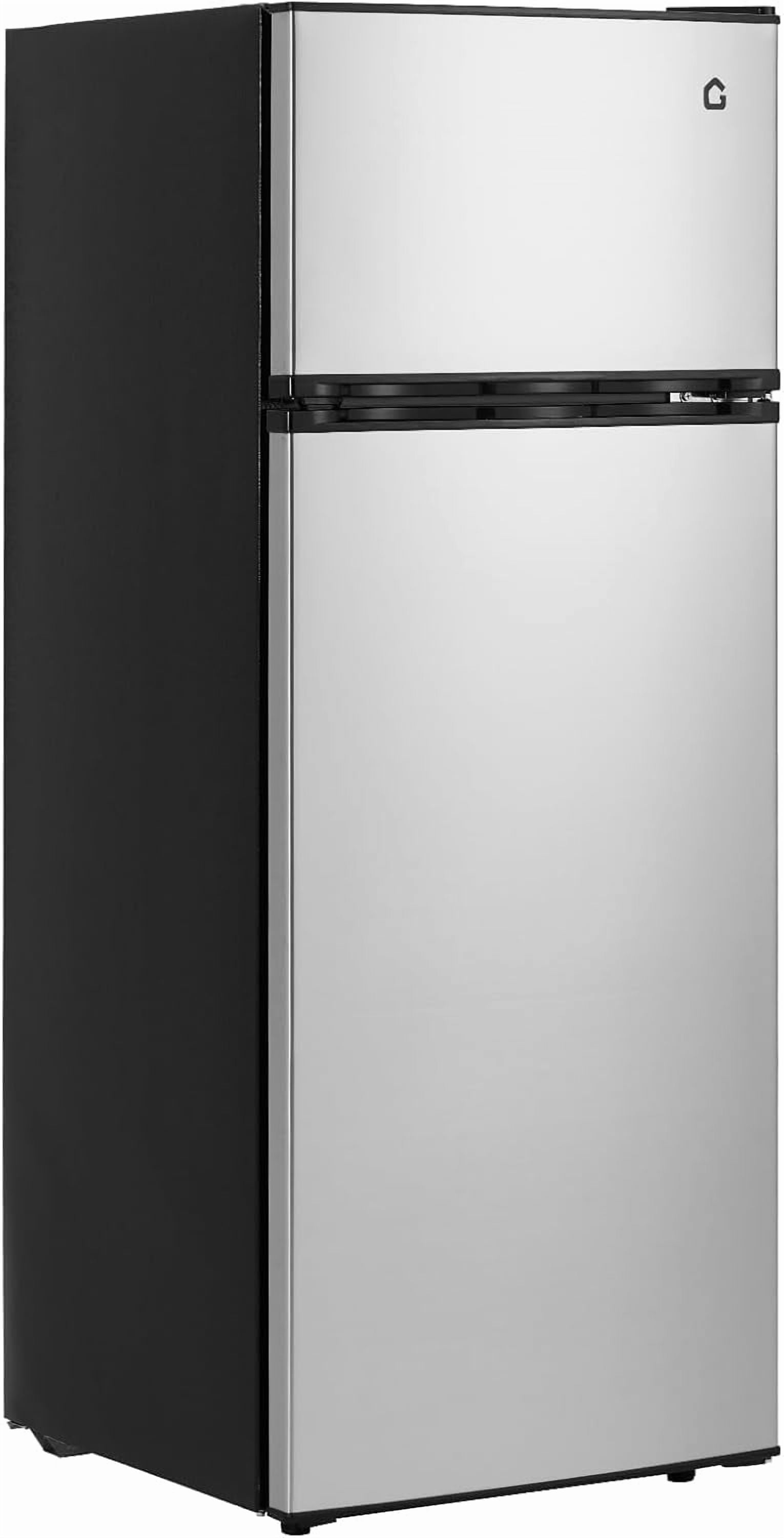 7.5 Cu.Ft Refrigerator with Freezer, 2 Door Fridge, 7 Settings Temperature Adjustable, Large Capacity, Food Storage or Cooling drinks,for Dorm, Office, Bedroom, Kitchen, Bar Use​