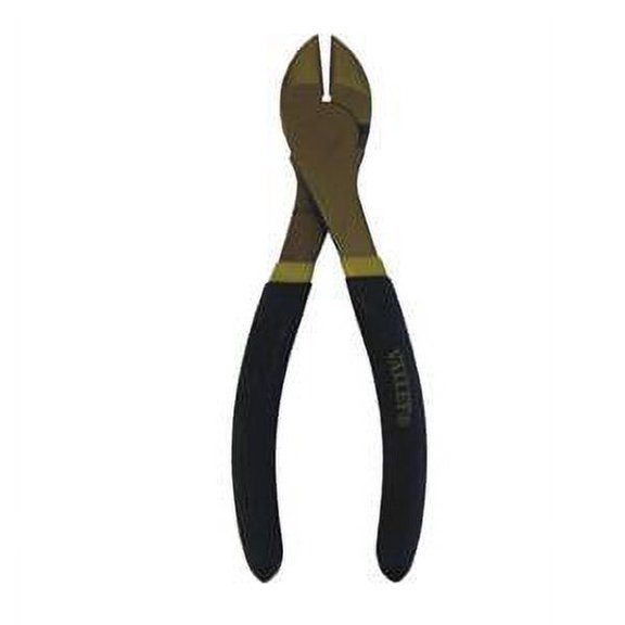 7.5" Diagonal Plier, CR-V/Titanium Finish, Foam Grips