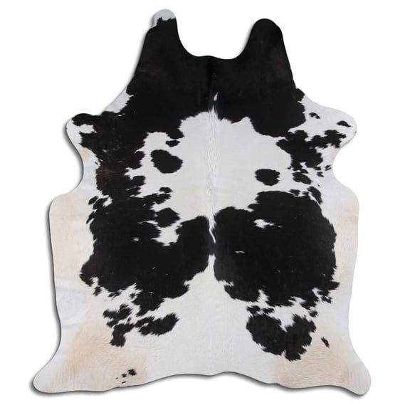 7.5 Ft X 6.5 Ft Hair On Leather Cowhide From Brazil Skin Rug Carpet Hilason