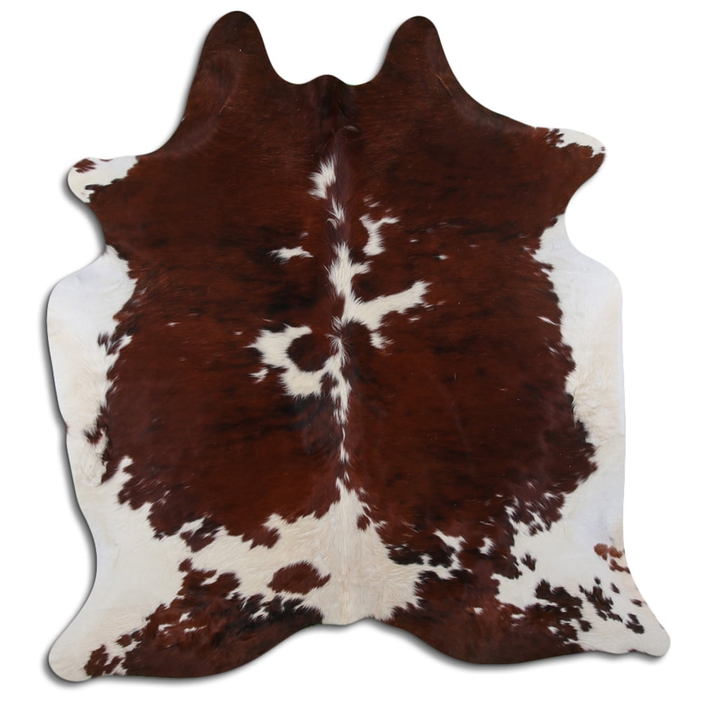 7.5 Ft X 7 Ft Hair On Leather Cowhide From Brazil Skin Rug Carpet