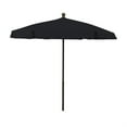 thumbnail image 1 of 7.5' Hex Garden Patio Umbrella 6 Rib Push Up Champagne Bronze with Black Vinyl Coated Weave Canopy, 1 of 1