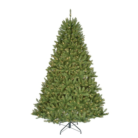 7.5 ft Hinged Tree with 750 Clear Lights