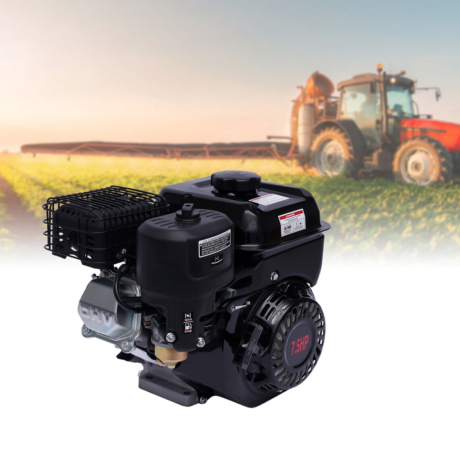 7.5 Hp 4-Stroke Gasoline Engine Petrol Engine Easy Starting Kart Motor Industrial Engine