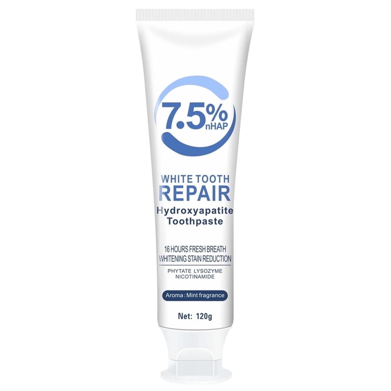 Bommot 7.5% Hydroxyapatite Toothpaste, Enamel Repair, Fluoride