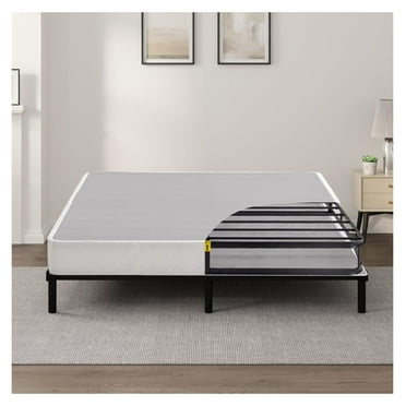 7.5 Inch Metal Box Spring with Quick Assembly, Sturdy Mattress Foundation, Strong Steel Metal Frame, Easy Assembly, King