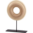 thumbnail image 1 of Cyan Design 05977 Redondo Wand 12" Tall Iron And Wood Sculpture - Wood, 1 of 2