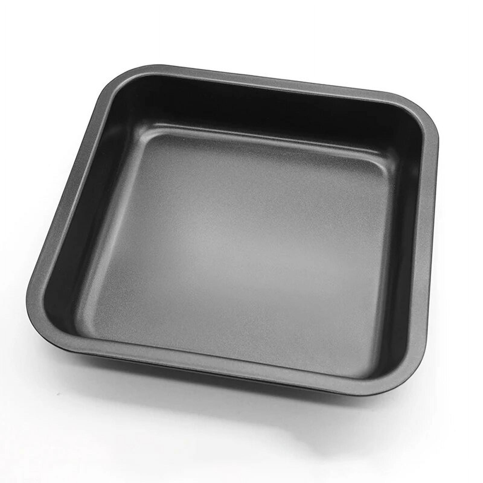 7.5 Inch Square Baking Tray Non-stick Carbon Steel Toast Plate Cake 