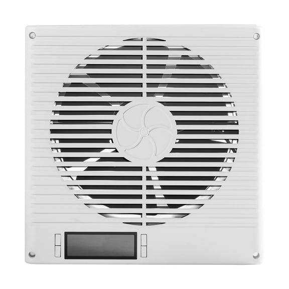 7.5 Inch Through Wall Fan 2 in 1 Remote Control 10 Speed Quiet Ventilation 305 CFM Two Way Airflow for Kitchen Living Room Laundry Workshop