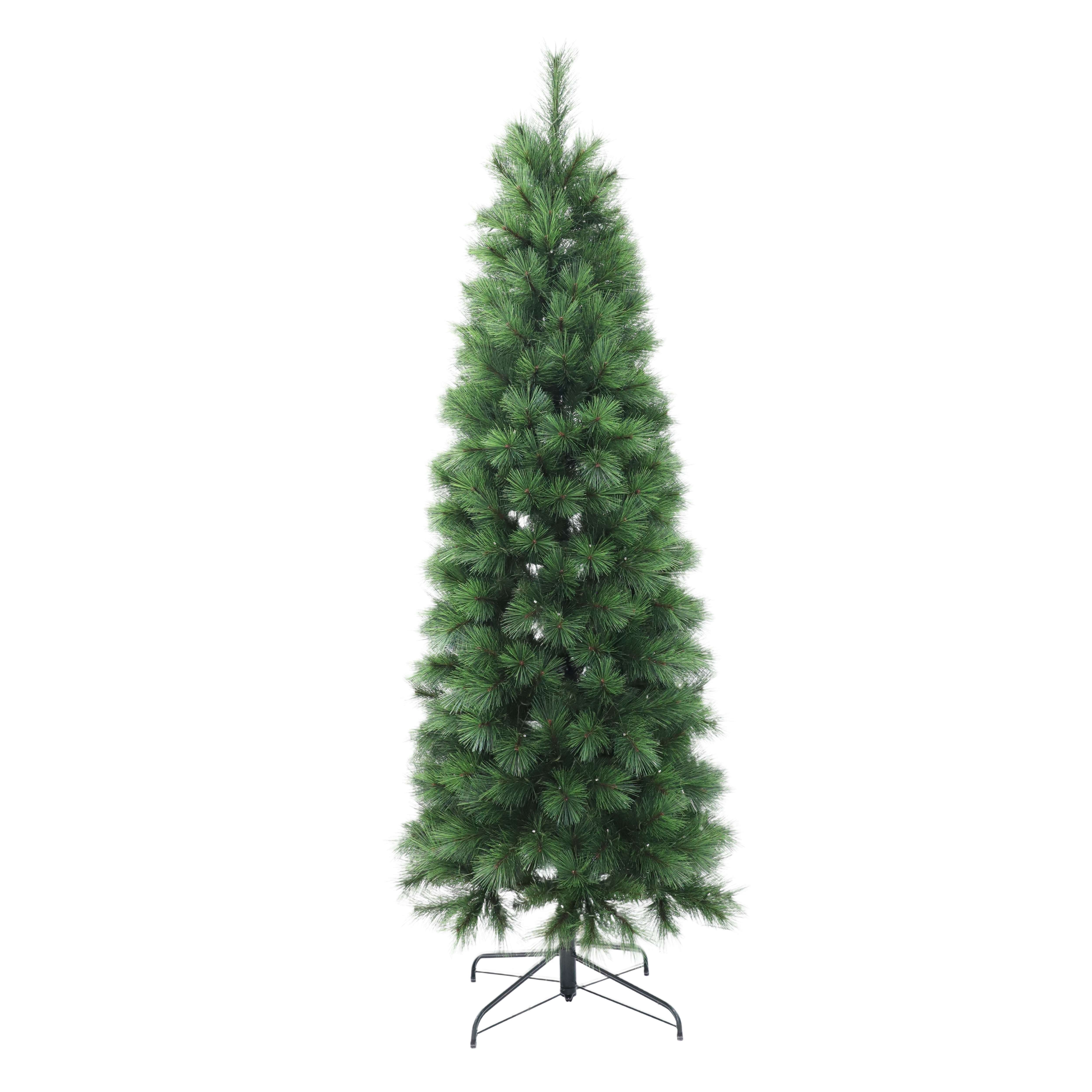 7.5FT Eastern Lakeside Slim Pine Christmas Tree Display