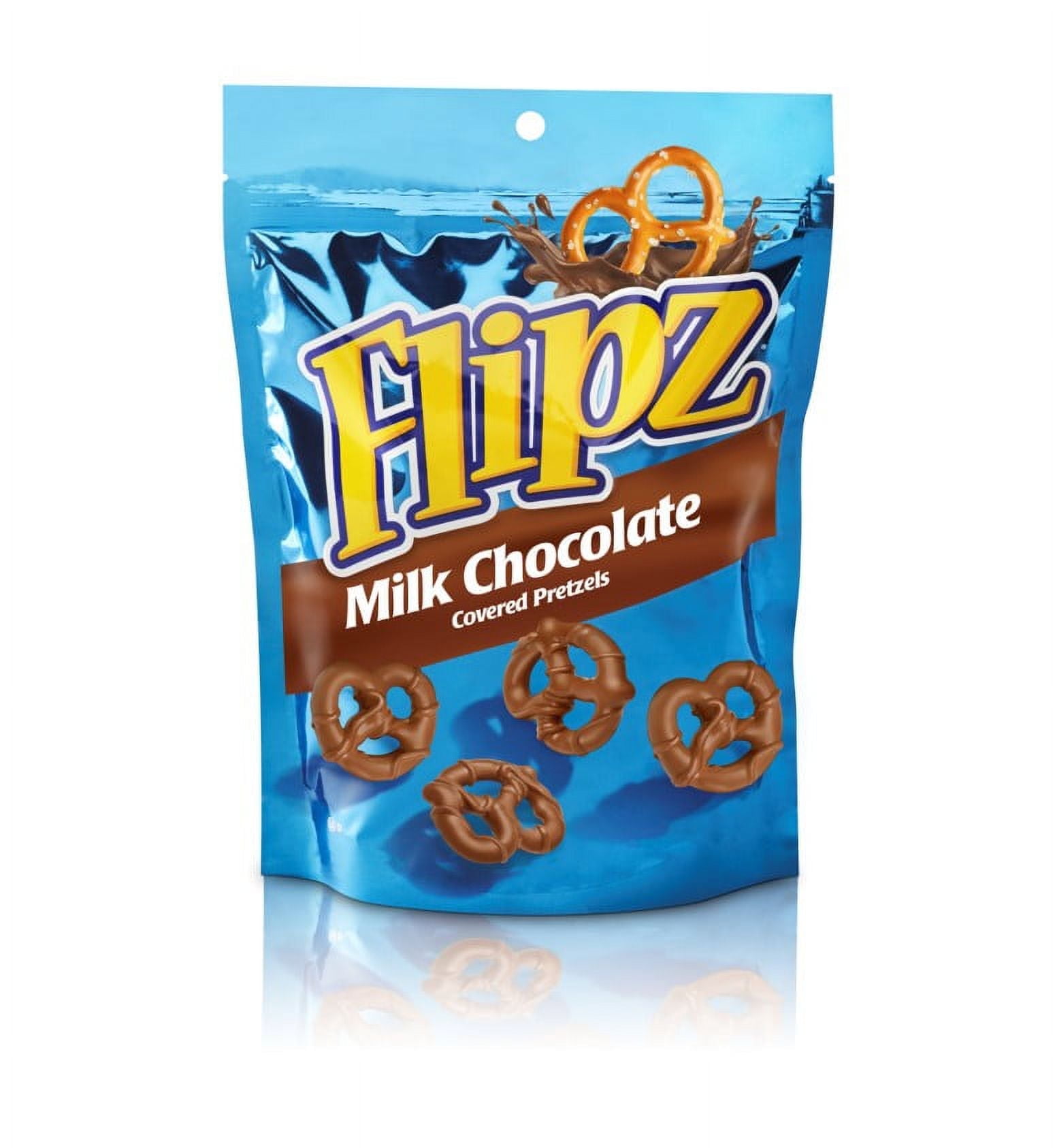 Flipz Milk Chocolate Covered Pretzels,(1PACK)