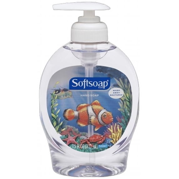 7.5 Oz Soft Soap Aquarium Series Liquid Hand Soap