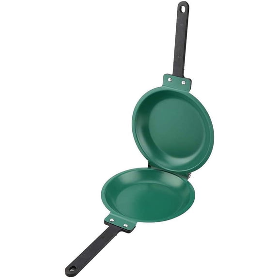 7.5" Pancake Maker Double Side Non-stick Ceramic Coating Flip Frying Pan Household Kitchen Cookware for Cakes Pancake Toast Egg