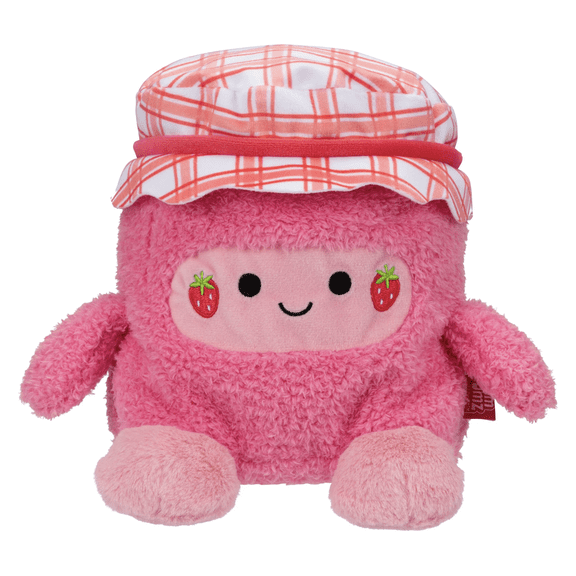 7.5" PicnicBumz Jar of Strawberry Jam Jenny Plush Sweet as Jam!