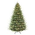 thumbnail image 1 of 7.5' Pre-Lit Alaskan Winter Fir Tree with Dual-Color LED Lights, 1 of 5