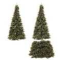 thumbnail image 1 of 7.5' Pre-Lit Full Green Extend-A-Tree Adjustable Artificial Christmas Tree - Clear Lights, 1 of 3