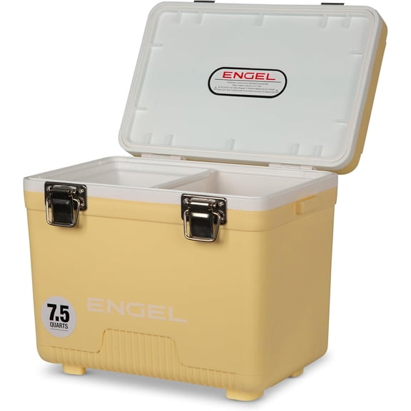 7.5 Qt Leak Proof Airtight Hard Shell Drybox Cooler Lunchbox