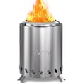 thumbnail image 1 of 7.5" Tabletop Fire Pit - Smokeless & Portable Mini Fire Bowl, Dual Fuel, 304 Stainless Steel with Carry Bag for Outdoor, 1 of 8