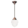 thumbnail image 1 of 7.5"W Revival Schoolhouse Rochelle Mini Pendant, 1 of 2