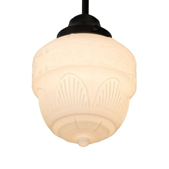 7.5"W Revival Schoolhouse Rochelle Mini Pendant