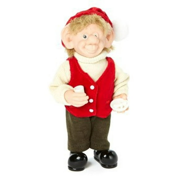 7.5" Zims The Elves Themselves Thadious Collectible Christmas Elf Figure
