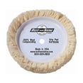 thumbnail image 1 of 7.5" dia. X 1.5" 100% 4-ply twisted wool grip pad "Cutting pad" 7503G, 1 of 1