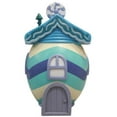 thumbnail image 1 of 7.5 ft. Easter Egg House Roof Figurine, Blue, 1 of 1