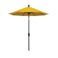 thumbnail image 1 of 7.5 ft. Fiberglass Market Umbrella Collar Tilt DV Bronze-Pacifica-Yellow, 1 of 1