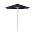 thumbnail image 1 of 7.5 ft. Fiberglass Pulley Open Market Umbrella - Matted White and Sunbrella-Navy, 1 of 1