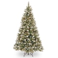 thumbnail image 1 of National Tree Company 7.5 ft. Frosted Alaskan Pine Tree with Clear Lights, 1 of 3