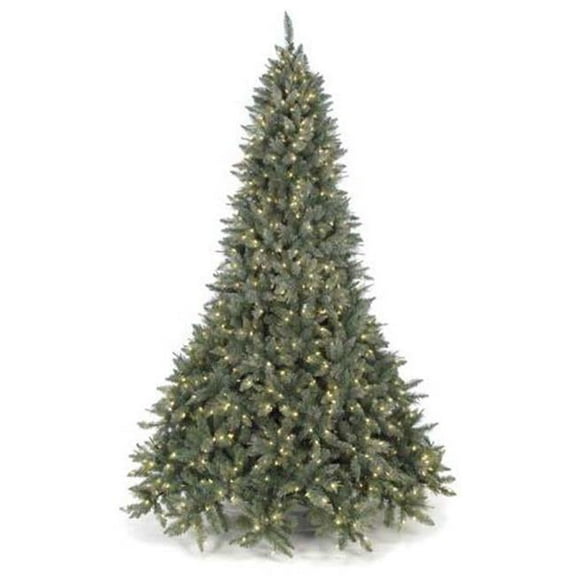 7.5 ft. Frosted Mixed Needle Tree, Green