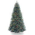 thumbnail image 1 of 7.5 ft. North Valley Spruce Blue Hinged Tree with 700 Multi Lights, 1 of 1