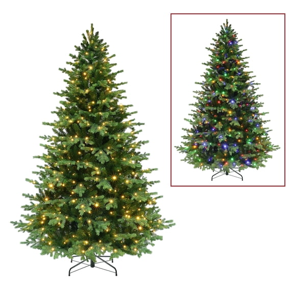 7.5 ft Pre-Lit Artificial Chatham Fir Tree
