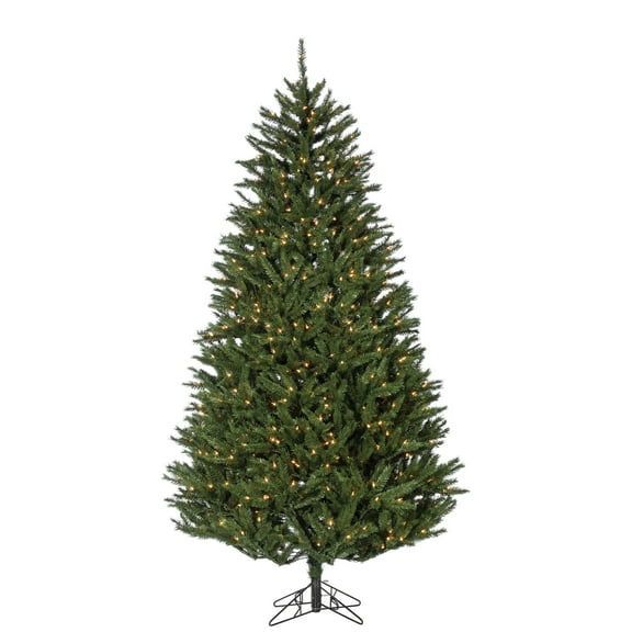 7.5 ft. Pre Lit Clear Lights New England Pine Tree