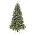 thumbnail image 1 of 7.5 ft Pre-Lit Monterey Spruce Tree 1527 Tips 500 Warm White LED Lights Sure-Lit Pole, 1 of 4