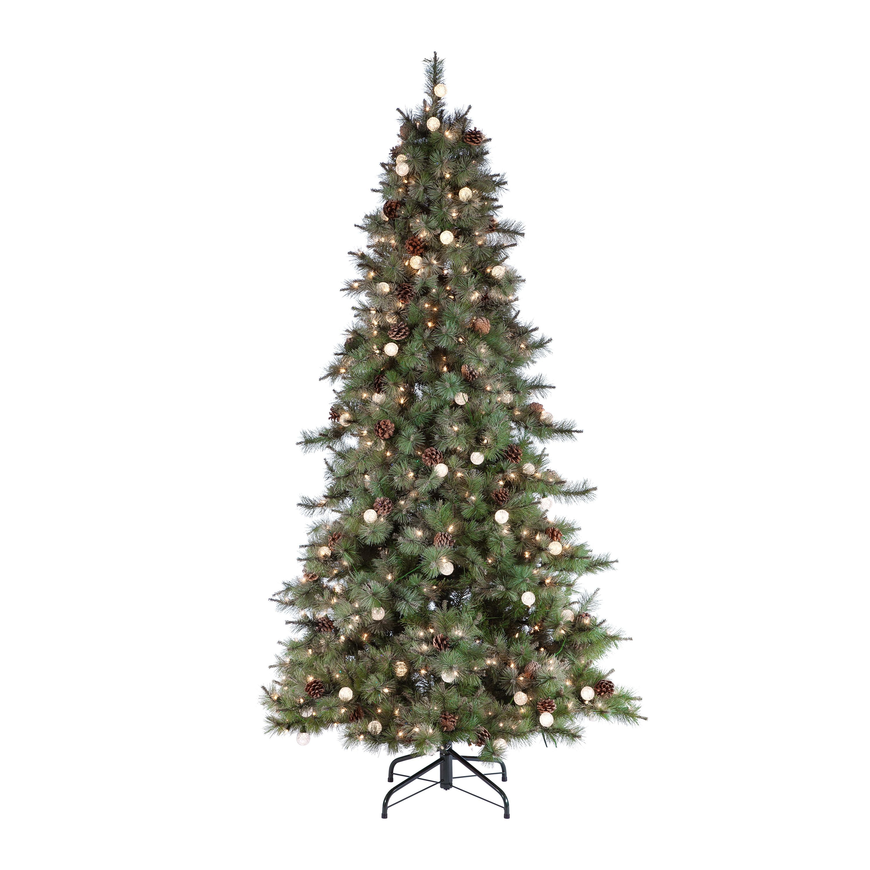 7.5 ft Pre-Lit Warm White LED Arcadia Fir Christmas Tree