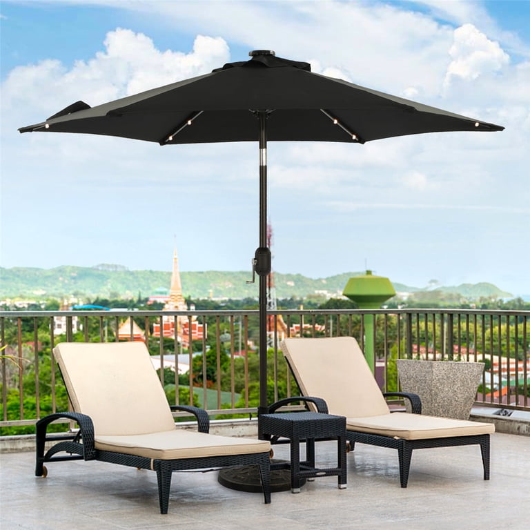 10ft outdoor steel market patio umbrella square tilt crank Best Choice Products 10ft Outdoor Steel Market Patio Umbrella w/ Crank, Tilt Push Button, 6 Ribs