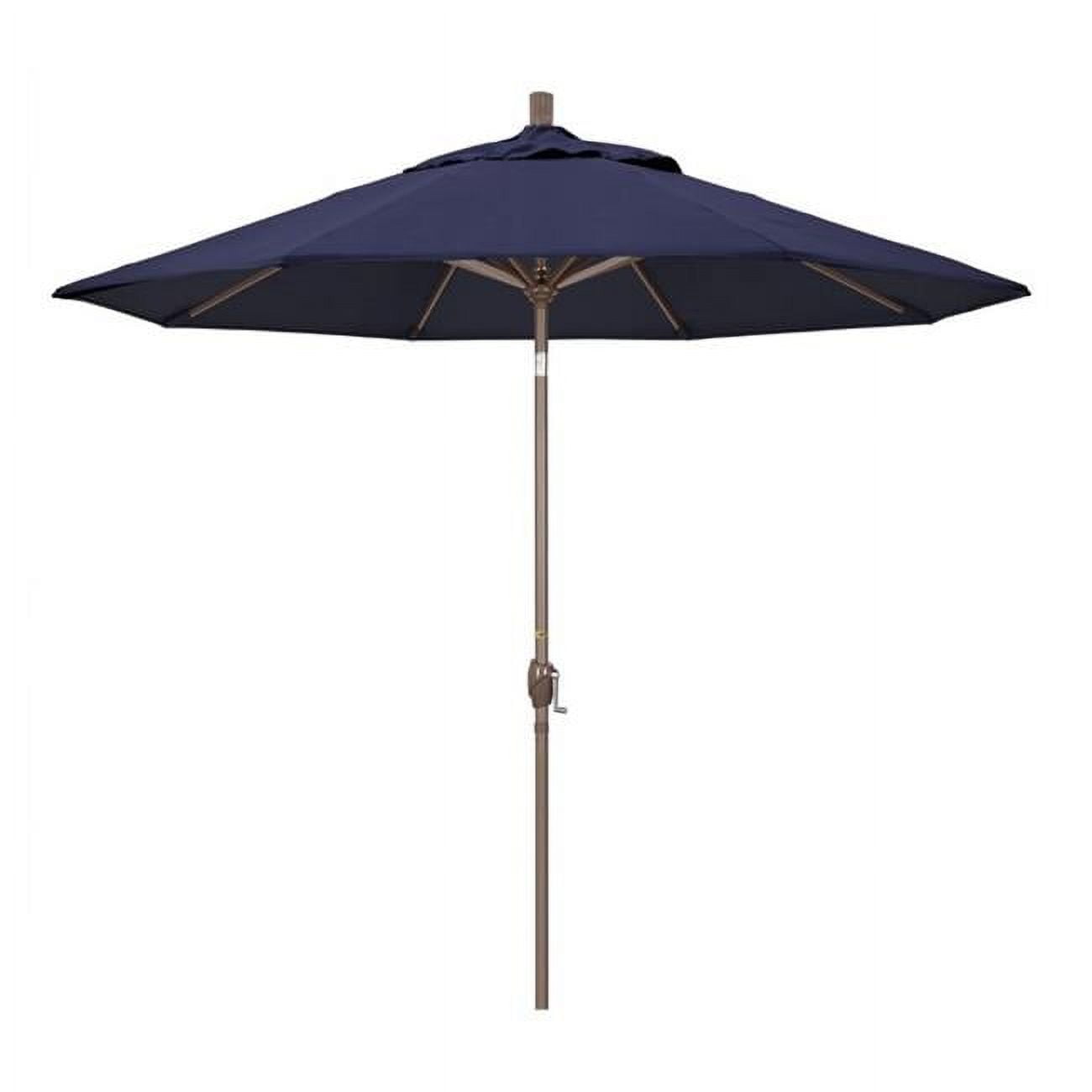 blue patio umbrella silver pole Ledge Lounger Premier Aluminum This heavy duty 9 foot commercial grade umbrella by California Umbrella offers all the features a residential or commercial owner demands BLUU Aluminum Outdoor Patio Umbrella,