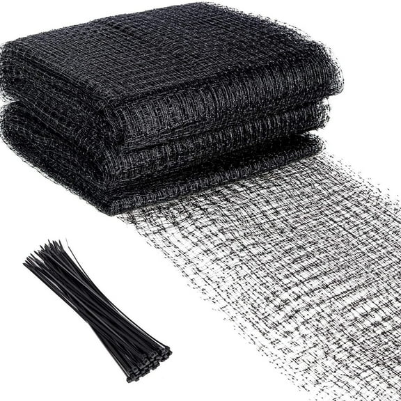 7.5 ft. x 65 ft. Plastic PP Stretch Net Deer Net Protective Net Fence Net Household(30 ties)